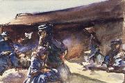 John Singer Sargent Black Tent France oil painting artist